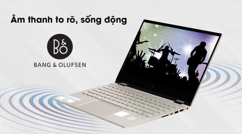 HP Pavilion x360 dw1016TU i3 (2H3Q0PA) - âm thanh